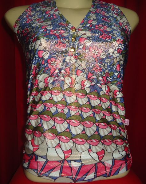 Camiseta Cetim Estampada