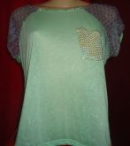 Blusa Detalhes Em Fio De Seda